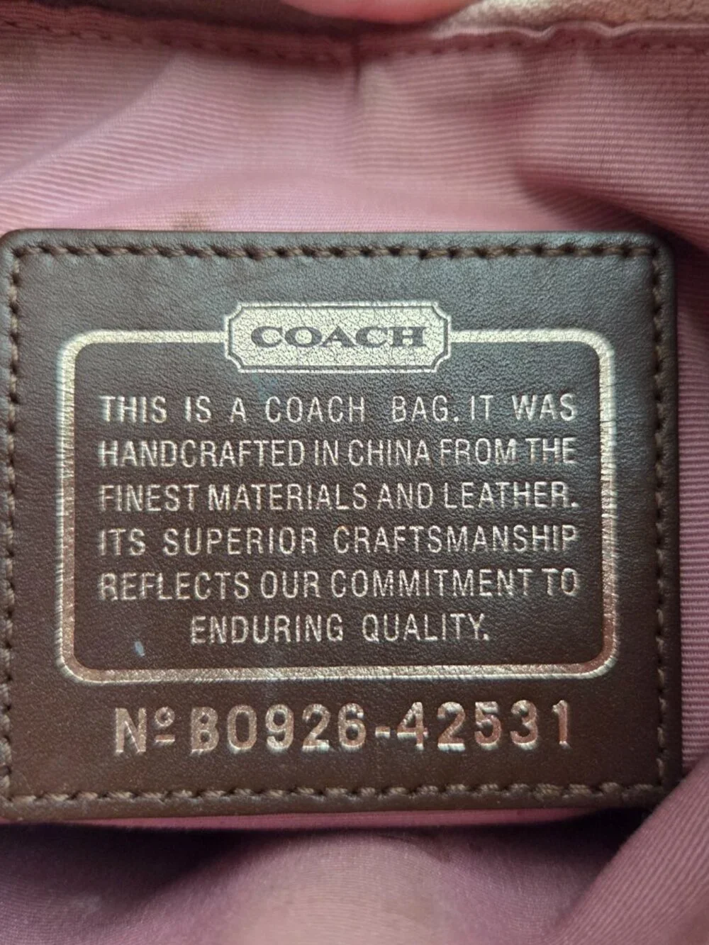 Coach purse
